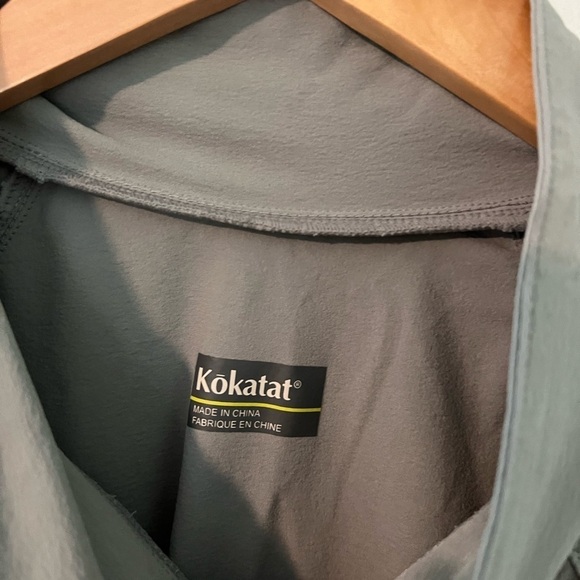 Kokatat Men's Light Weight Full Zip Up X-Jacket in Light Gray - Picture 9 of 12